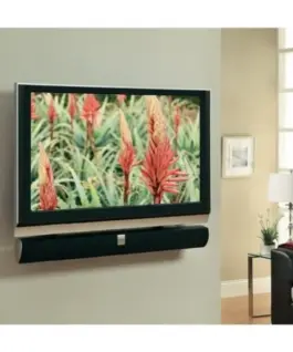 Techly Adjustable soundbar mount VESA 10kg черен