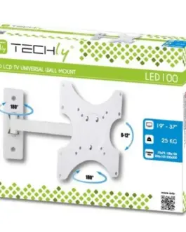 Alternative view of Techly Wall mount for TV LCD/L ED swivel 19-37inch 25kg