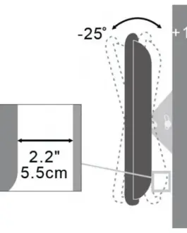 Alternative view of Techly Wall mount for TV LCD/LED 17-37inch 35kg VESA