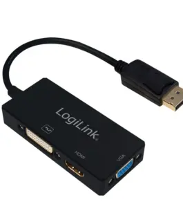 LogiLink 4K displayport to DVI/HDMI/VGA конвертор