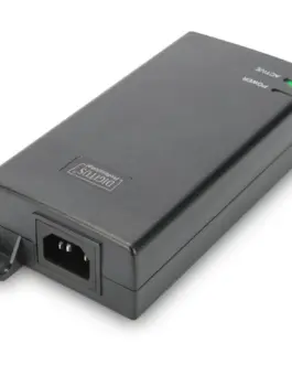 Alternative view of Digitus адаптер PoE+ 802.3at, max. 55V 60W Gigabit 10/100/1000Mbps, active