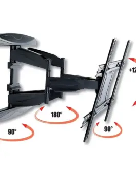 Alternative view of Techly Wall mount for TV LCD/LE D 40-80inch 50kg VESA
