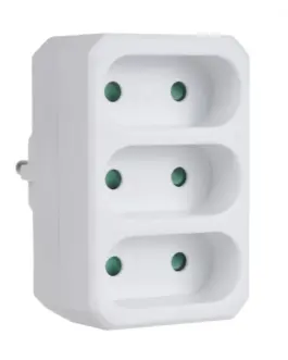 Maclean Triple electrical socket MCE212
