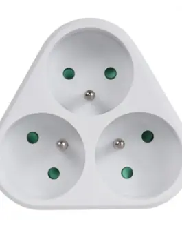 Maclean Triple electric socket MCE214