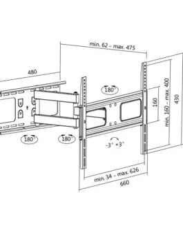 Alternative view of LogiLink Wall / LCD holder 37-70, max. 50kg