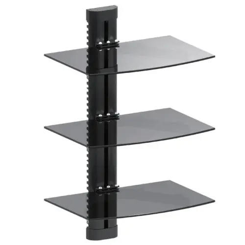 Maclean DVD shelf holder for DVD 8kg MC-664