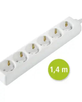 Alternative view of Разклонител HAMA, 6гнезда, 30383