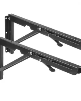 Maclean Wall-Mounted Folding Shelf Bracket MC-876