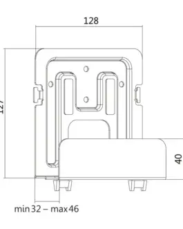 Alternative view of LogiLink Universal holder for media players