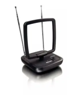 Philips Indoor antenna 1.8m DVB-T/T2 ready червен