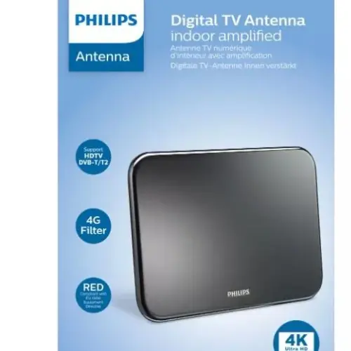Alternative view of Philips Indoor antenna 1.8m wall-mountable