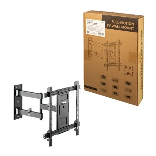 Alternative view of LogiLink TV wall mount, 32-70 tilt / swivel