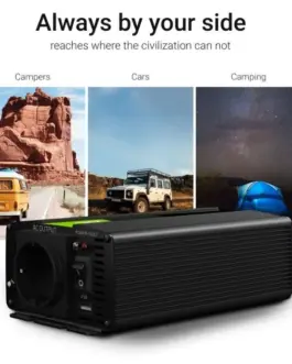 Alternative view of Green Cell Car power inverter Inverter 24V 500W/1000W