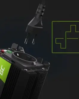 Alternative view of Green Cell Car power inverter Inverter 12V 500W/1000W