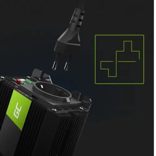 Alternative view of Green Cell Car power inverter Inverter 24V 300W/600W