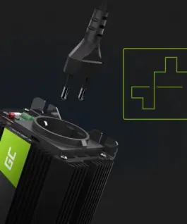 Alternative view of Green Cell Car power inverter Inverter 24V 500W/1000W