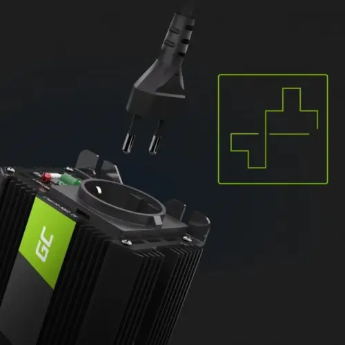 Alternative view of Green Cell Car power inverter Inverter 24V 500W/1000W