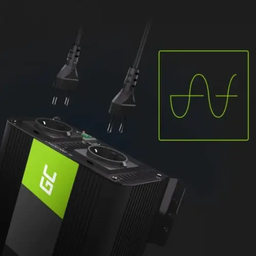 Alternative view of Green Cell Car power inverter Inverter 12V 1000W/2000