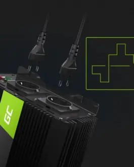 Alternative view of Green Cell Car power inverter Inverter 12V 2000W/4000W