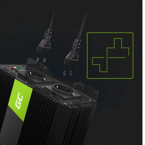 Alternative view of Green Cell Car power inverter Inverter 12V 3000W/6000W