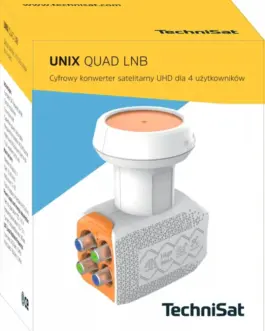 Alternative view of TechniSat Satellite converte UNIX Quad LNB
