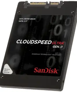 SSD диск SANDISK CloudSpeed Ultra Gen. II 800GB SSD 2.5” 7mm SATA 6Gb/s Read/Write: 530/460 MB/s Random Read/Write IOPS: