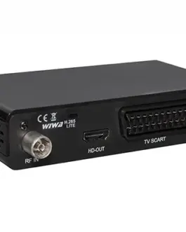 Alternative view of Wiwa Tuner H.265 LITE DVB-T/DVB-T2 H.265 HD