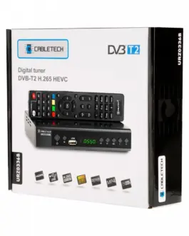 Alternative view of Cabletech DVB-T2 TUNER HEVC H.265 кабелTECH