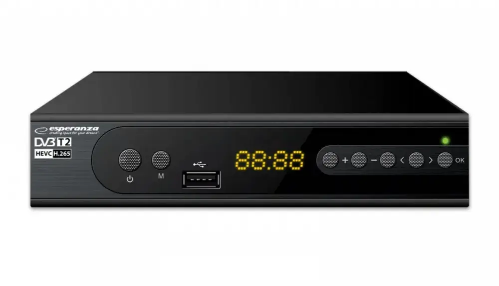 Esperanza Tuner EV106 DVB-T/T2 H.265/HEVC