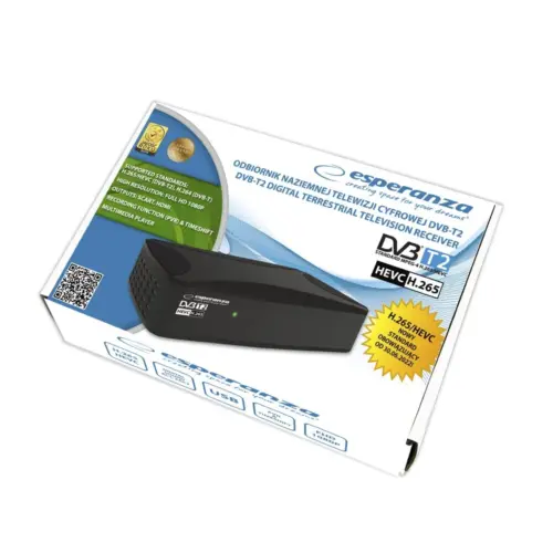 Alternative view of Esperanza DVB-T2 H.256/HEVC DIGITAL TERRESTRIAL