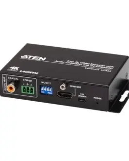 ATEN True 4k HDMI repeater with audio embedee