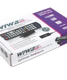 Wiwa Tuner TV H.265 MINI LED DVB-T/DVB-T2 H.265 HD