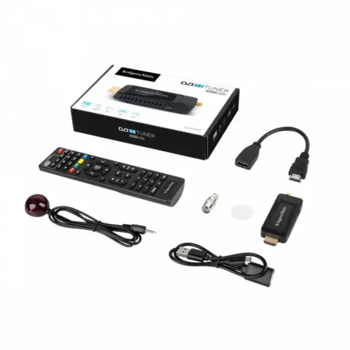 Kruger & Matz  mini TUNER DVB-T2 Kruger Matz HEVC H.265 HDMI