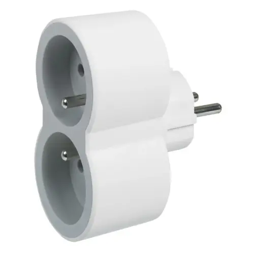 Alternative view of Legrand Connector 2x2P+Z B/S 049431