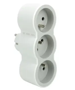 Legrand Plug-in splitter 3x2P+Z B/S 049433