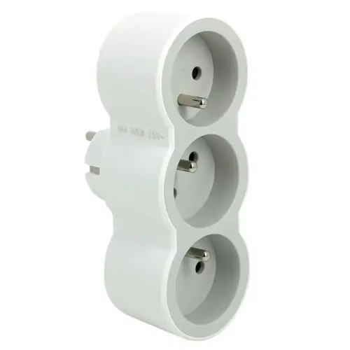 Legrand Plug-in splitter 3x2P+Z B/S 049433