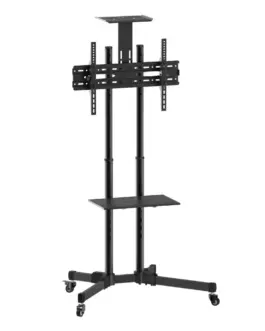 Techly Mobile TV stand for 37-70 inches 50 kg two shelves