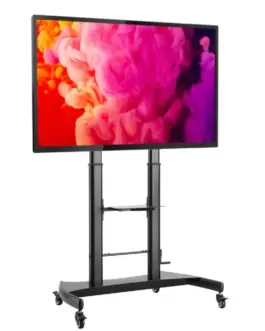 Alternative view of Techly Techly mobile TV stand 60-100cali 100kg