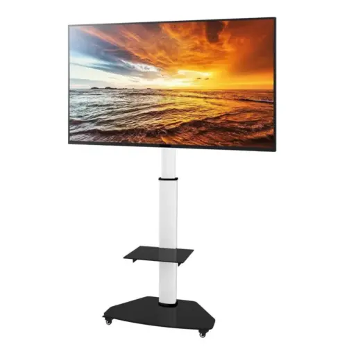 Alternative view of Techly Mobile TV stand for 37-70 inches 40 kg Pivot