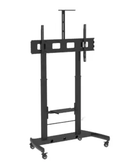 Alternative view of Techly Mobile TV stand for 52-110 inches, 120 kg or for an interactive board