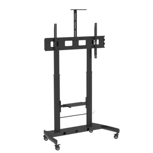 Alternative view of Techly Mobile TV stand for 52-110 inches, 120 kg or for an interactive board