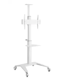 Alternative view of Techly Mobile TV stand 32-70 inches 70kg бял