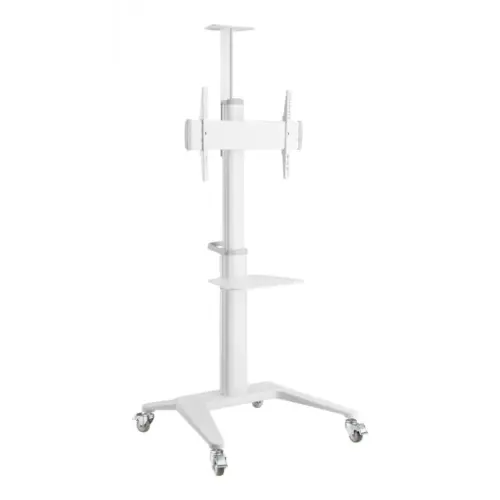 Alternative view of Techly Mobile TV stand 32-70 inches 70kg бял