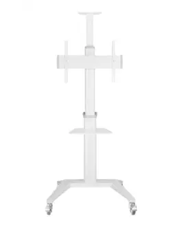 Techly Mobile TV stand 32-70 inches 70kg бял