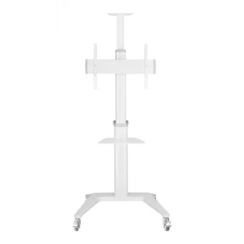 Techly Mobile TV stand 32-70 inches 70kg бял
