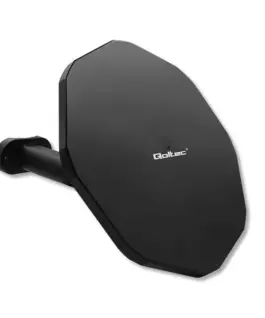 Qoltec Antenna DVB T2 outdoor VHF UHF черен