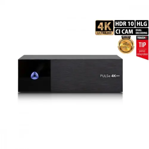 Alternative view of Pulse 4K AB PULSe 4K Receiver tuner 1x DVB-S2X