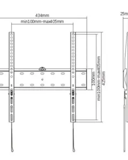 Alternative view of Gembird TV Wall Mount 32 inches - 55 inches 40 kg fixed