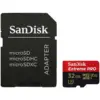 Карта памет SanDisk Extreme PRO microSDHC 32GB + SD Adapter + RescuePRO Deluxe 100MB/s A1 C10 V30 UHS-I