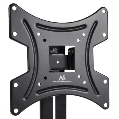 Alternative view of Maclean TV wall mount with a shelf Maclean MC-451
